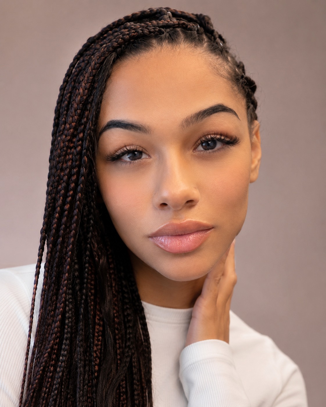 Volume lash extensions client result — I Am Beautiful by Mia